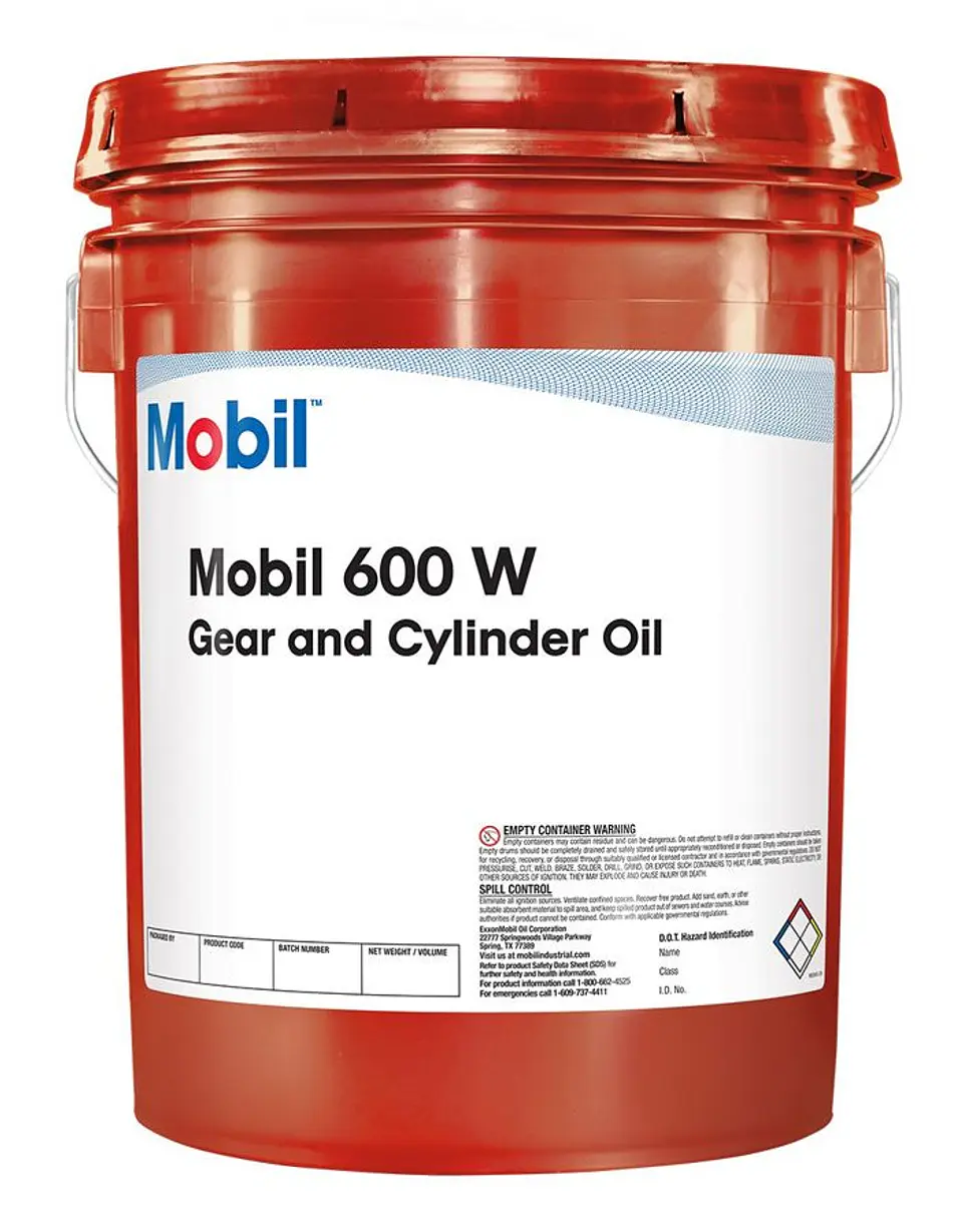 Mobil 600W Cylinder Oil, 19LT 1