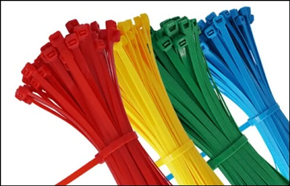Amarra Cables de Nylon Negra 4.8 x 300mm Mamut · Caja de 100 un. 4