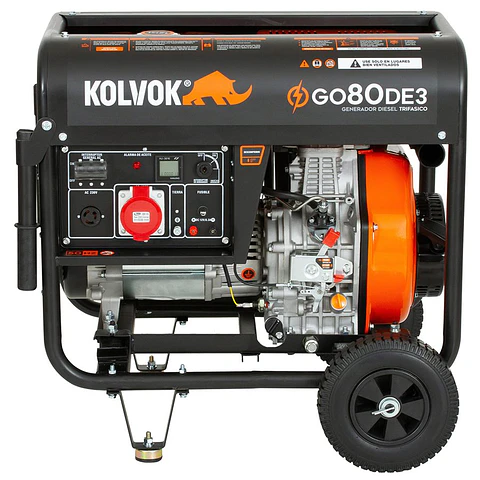 Generador Trif GO80DE3 8.1KVA Diesel Kolvok