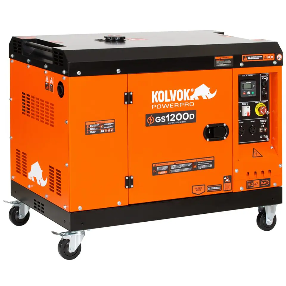 Generador Mono GS1200D 12KVA Diesel Kolvok 1