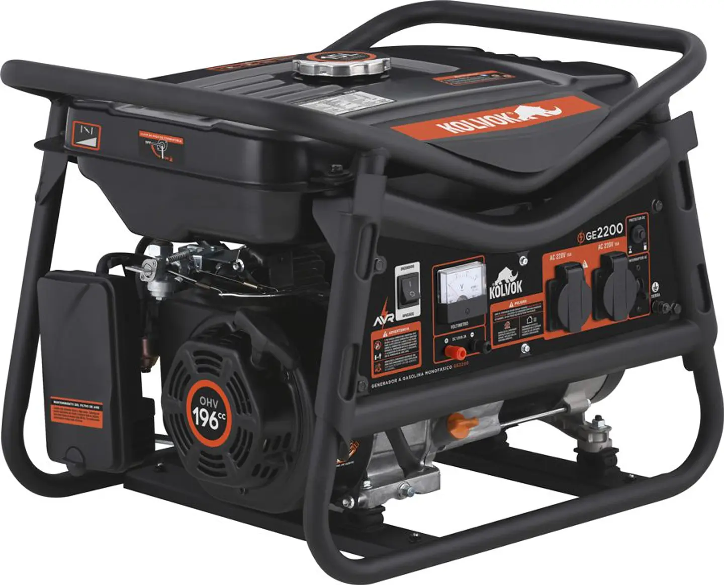 Generador Mono GE2200V 2.2KVA Gasolina Otra/Sin Marca 1