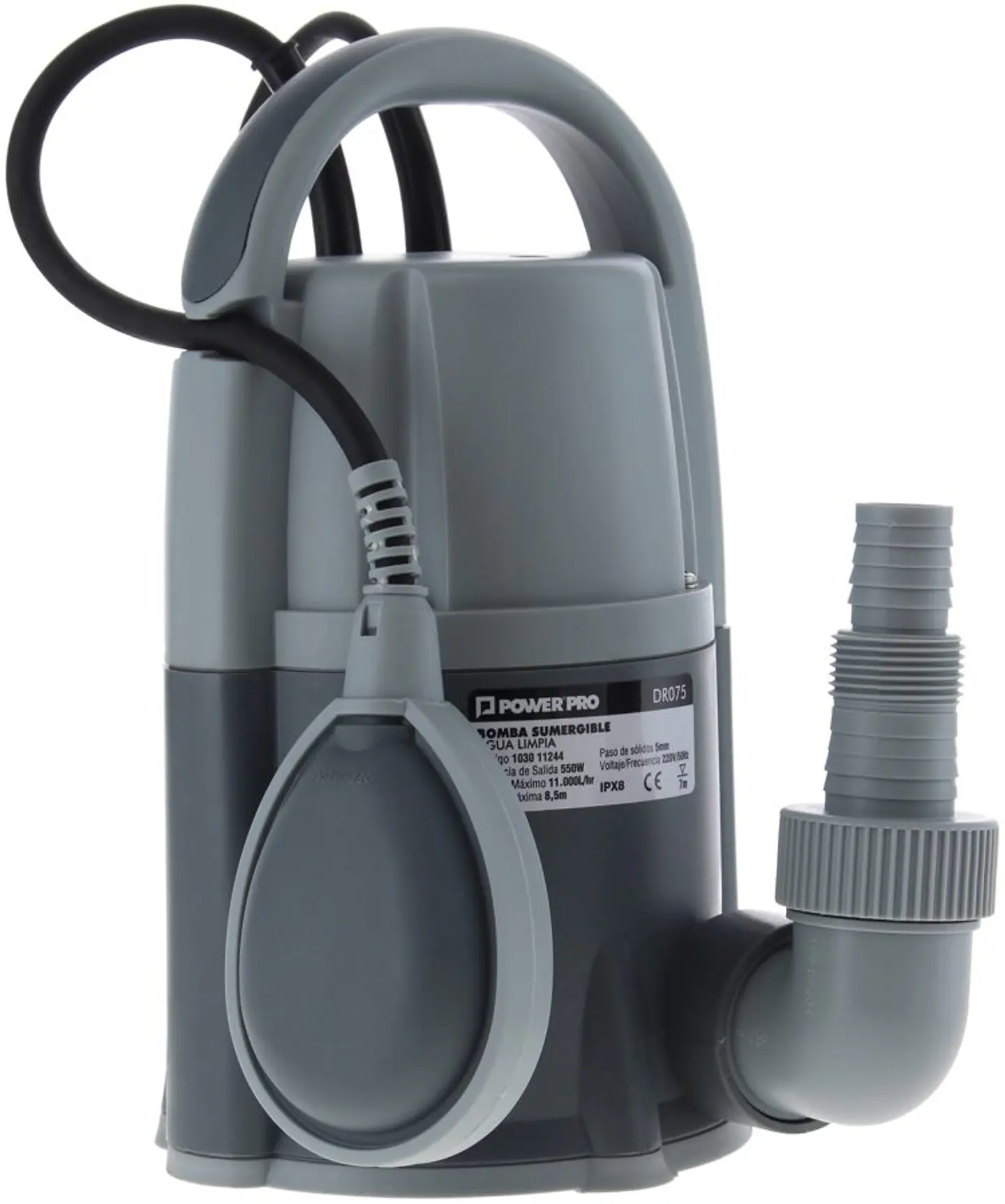 Bomba Sum. DR075 0,75HP Agua Limpia - Power Pro 1