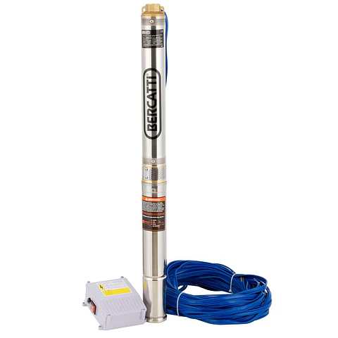 Bomba Sum. 3SDM2.5/15 0,75HP Pozo 3" - Bercatti