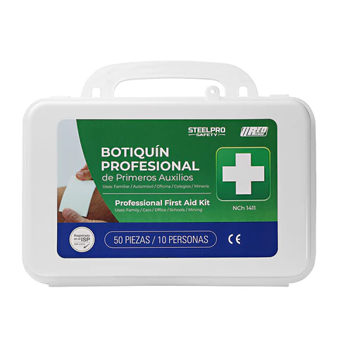 Botiquin Primeros Aux. 10PERS. (RD009) Steelpro
