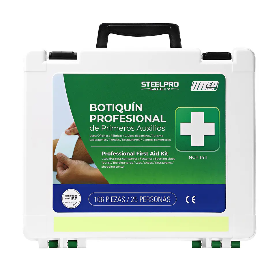 Botiquin Primeros Aux. 25PERS (FS-004) Steelpro 1