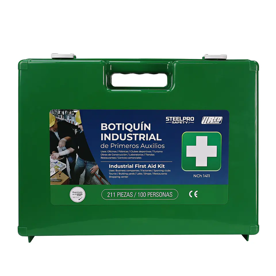 Botiquin Primeros Auxilios 100 Personas Steelpro 1