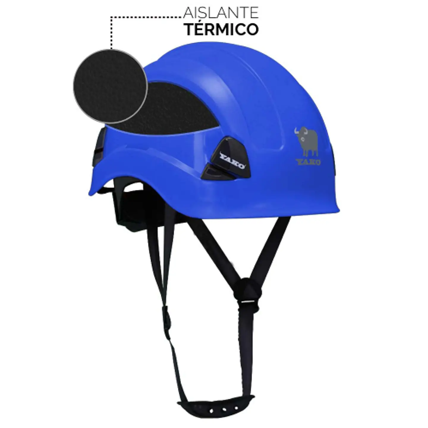 Casco Yako Steelpro Azul 1