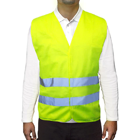 Chaleco Reflec Amarillo 2 Cintas Cert Clase Ii EN20471 RFX