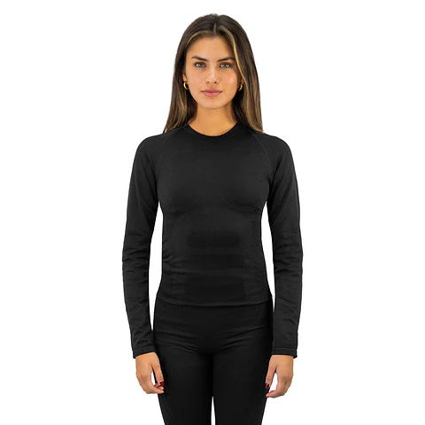 Primera Capa HW Patagonia Spandex Negro Camiseta Mujer L-xl-xxl