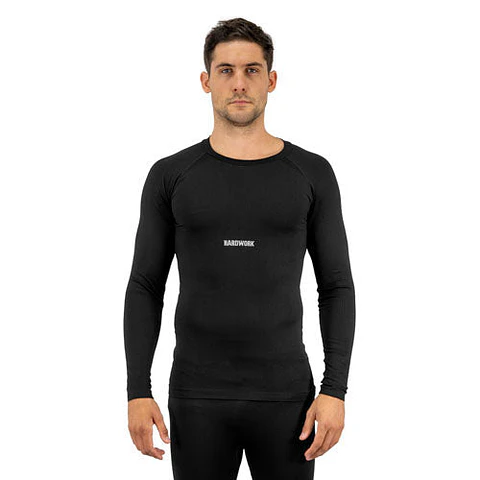 Primera Capa HW Patagonia Spandex Negro Camiseta S-m-l