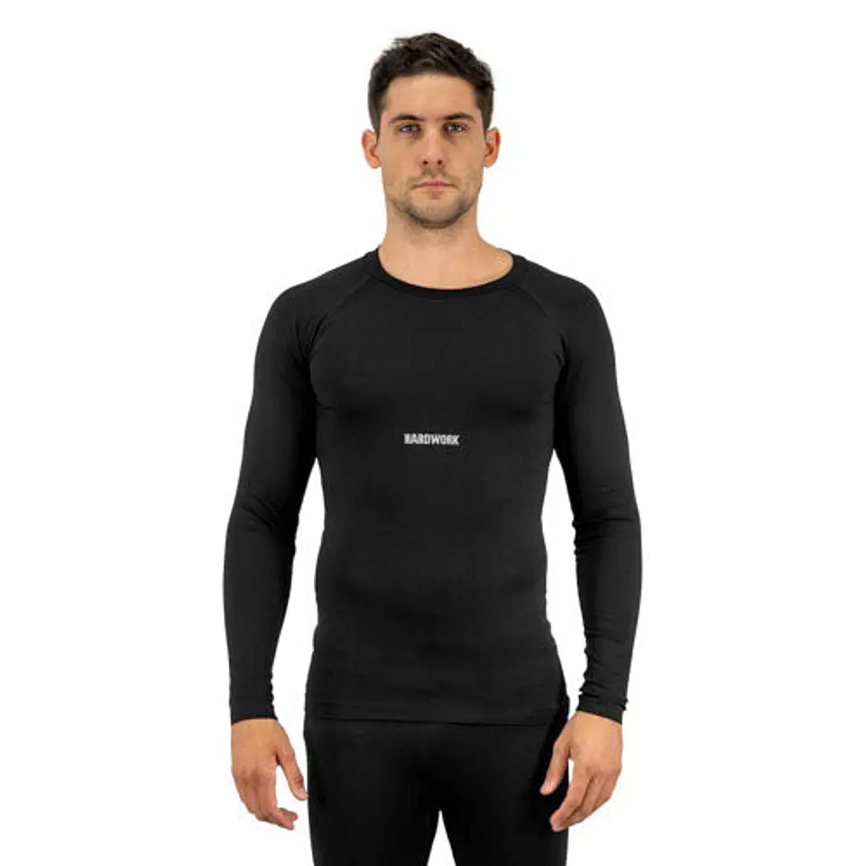 Primera Capa HW Patagonia Spandex Negro Camiseta S-m-l 1