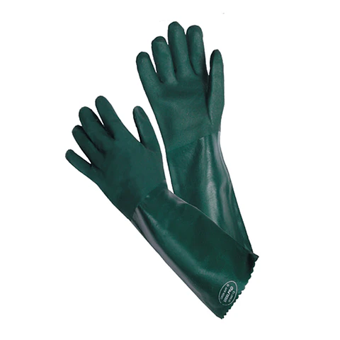 Guante PVC Verde Rugson 18 645GJ-10 Steelpro