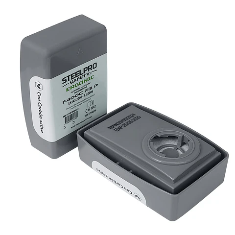 Filtro Ergonic F400CP3R Particulas y Olores Molestos Par Steelpro