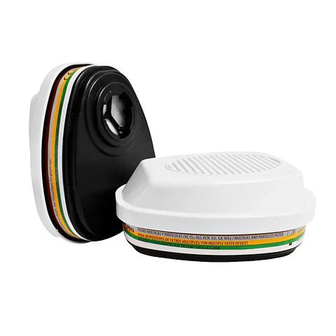 Filtro Ergonic F500MP3 ABEK1 P3 R Mutilgas+particulas Par Steelpro