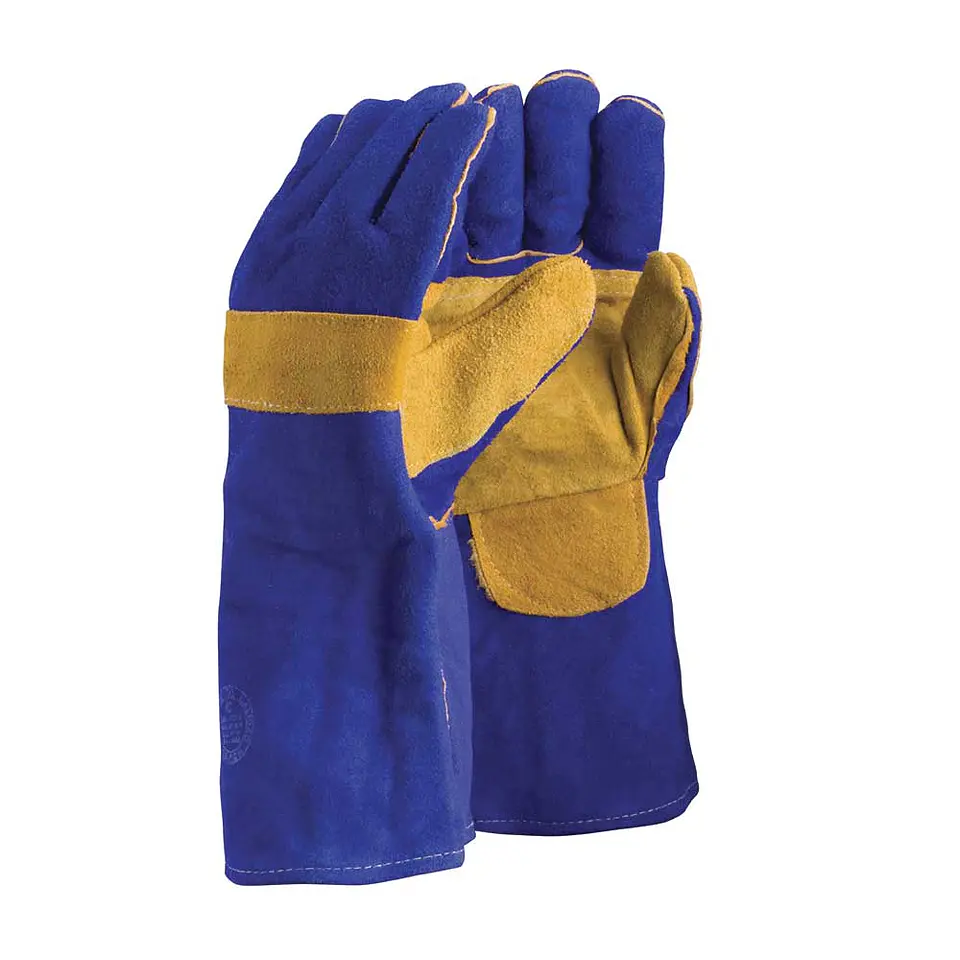 Guante Soldador Azul con Kevlar 15 Steelpro 1