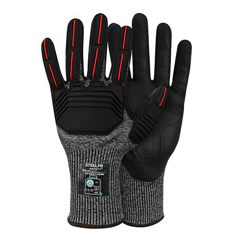 Guante Multiflex Recycled Cut Impact Strong Talla 11/XL Steelpro