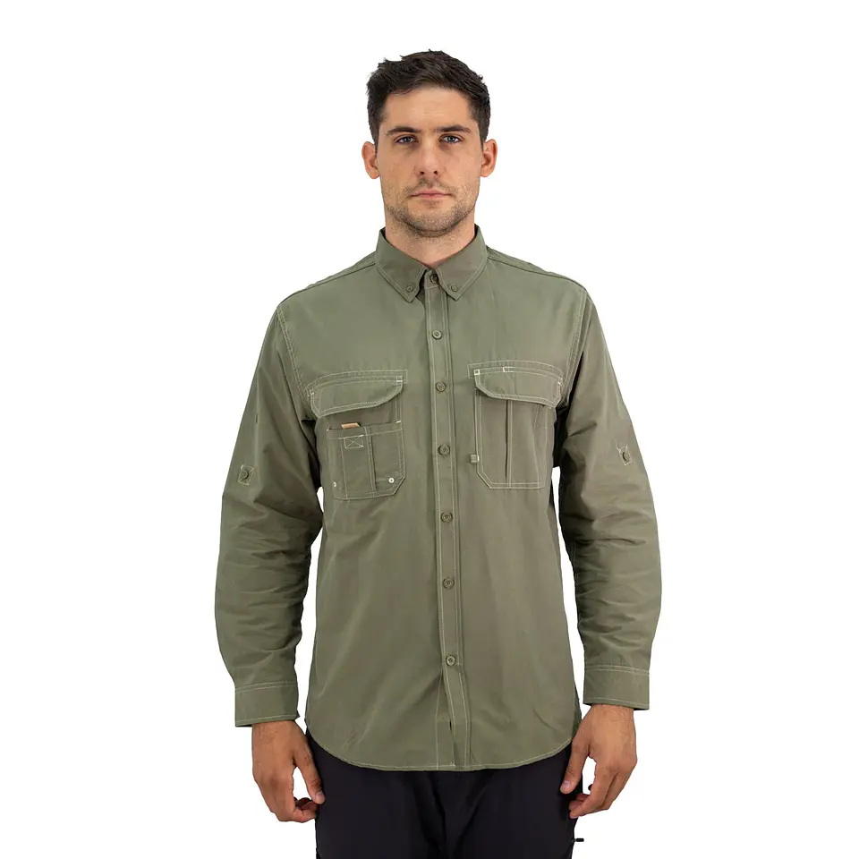 Camisa HW Duck Dry Verde Oliva 1