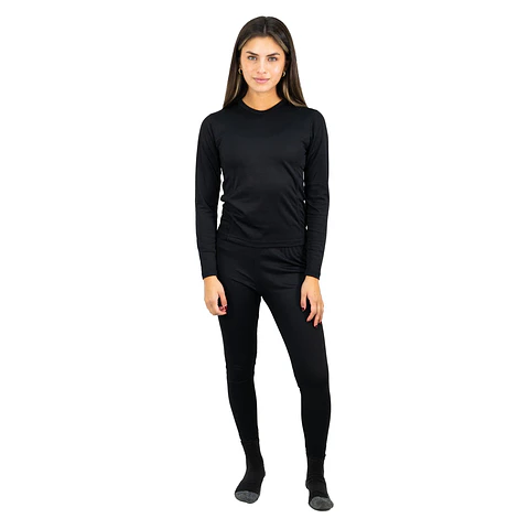 Conjunto Interior HW Hdx Termico Mujer Negro