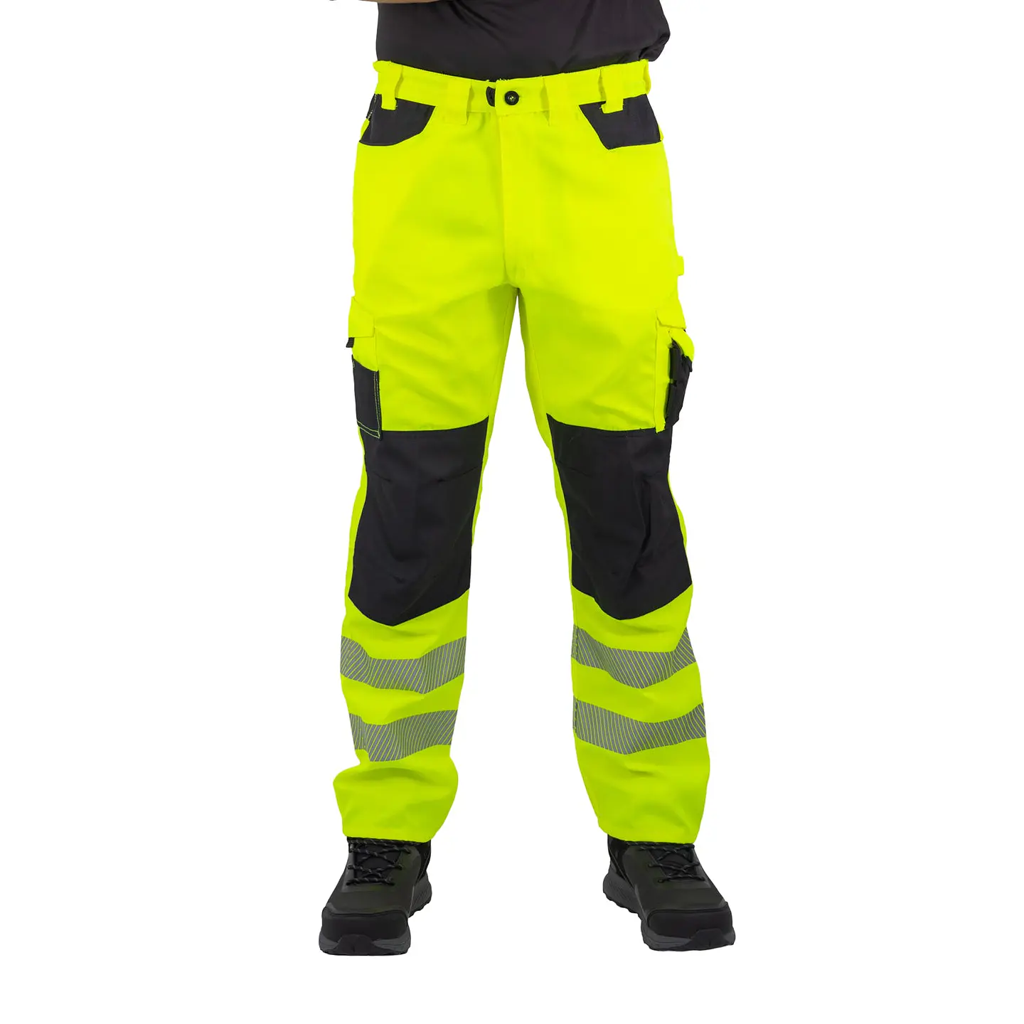 Pantalon Cargo HW Dakota Amarillo Fluor 1