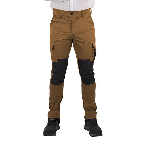 Pantalon Cargo HW Dakota Spandex Tabaco