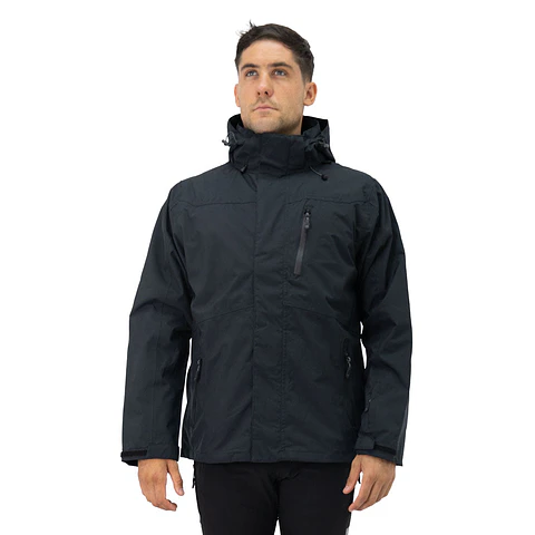 Parka HW 3 en 1 Reno Nomade Negro