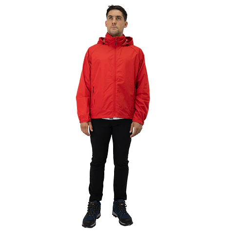 Cortaviento HW Vent Hombre Rojo