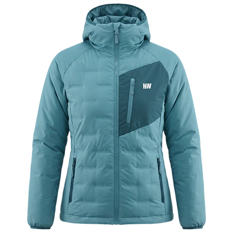 Parka Insulada HW Explorer Mujer Aqua