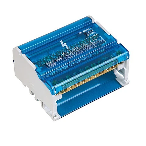 Barra Repartidora Tetrapolar 11 Polos 500VAC. 20KA Stanford