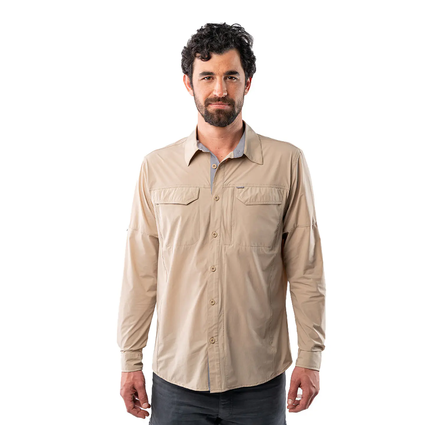 Camisa HW Antakari Spandex Beige 1