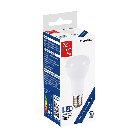 Ampolleta Reflectora 9W 6500K Stanford