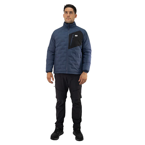 Parka Insulada HW Explorer S/ Gorro Deep Blue