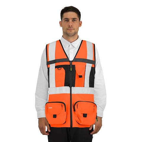Chaleco Geologo Alaska Xpert Hombre Naranjo