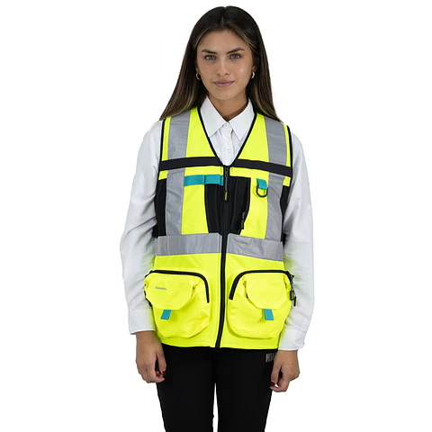 Chaleco Geologo Alaska Xpert Mujer Amarillo
