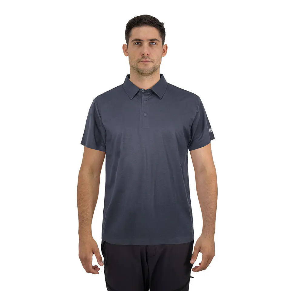 Polera HW Windsor Manga Corta Gris 1
