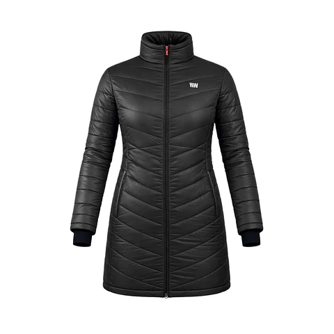 Parka Larga HW Aurora Mujer Negro