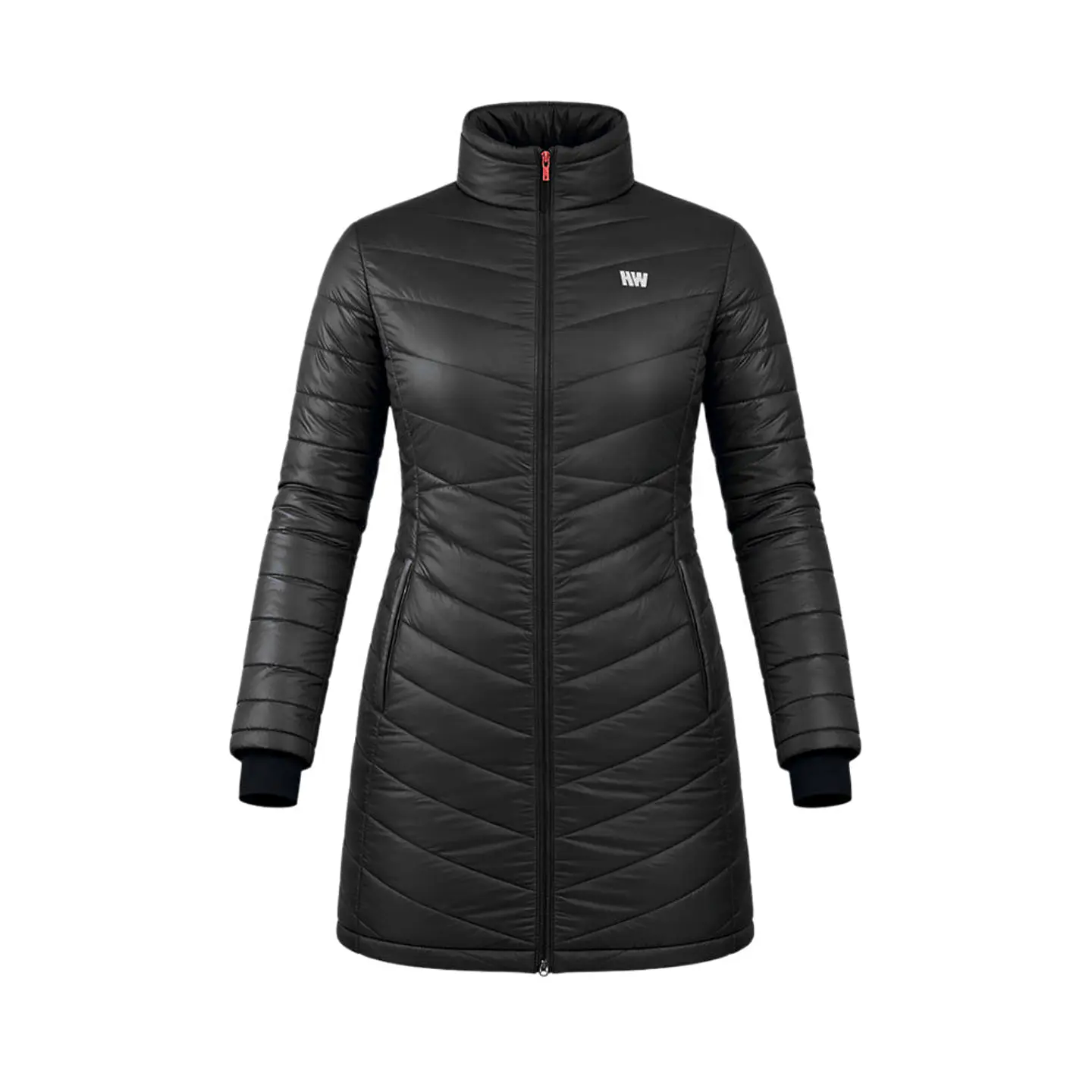 Parka Larga HW Aurora Mujer Negro 1