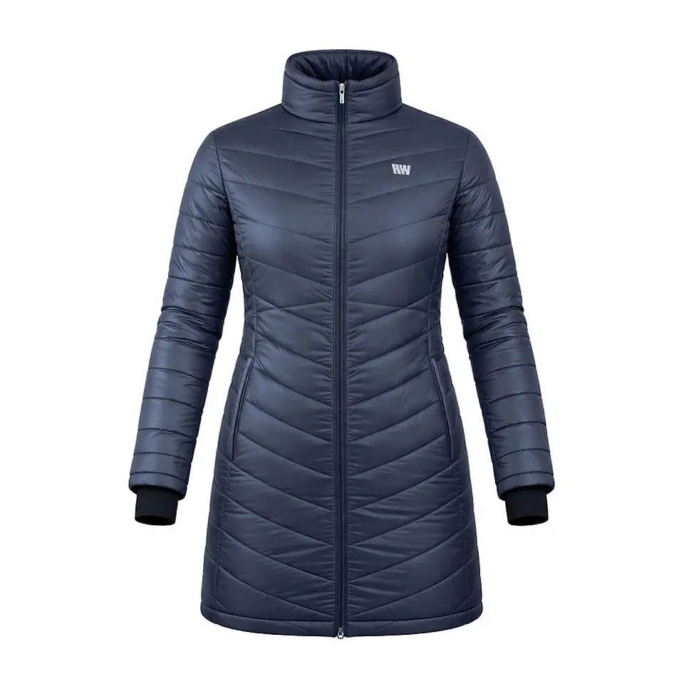 Parka Larga HW Aurora Mujer Azul 1