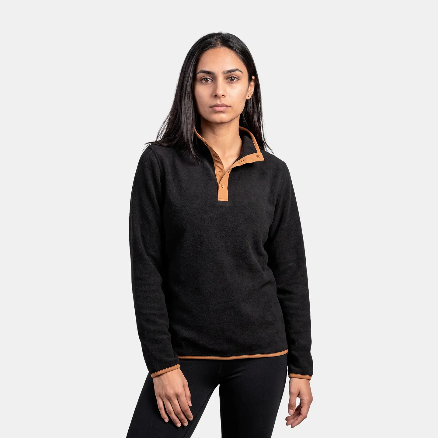 Polar Quebec Mack Mujer Negro 1