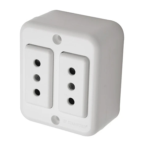 Enchufe Doble 10A 250V Stanford
