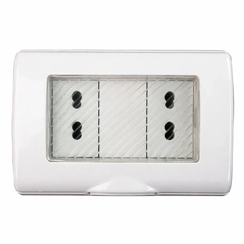 Hydrobox Embutidocon Enchufe Doble 10/16A Stanford
