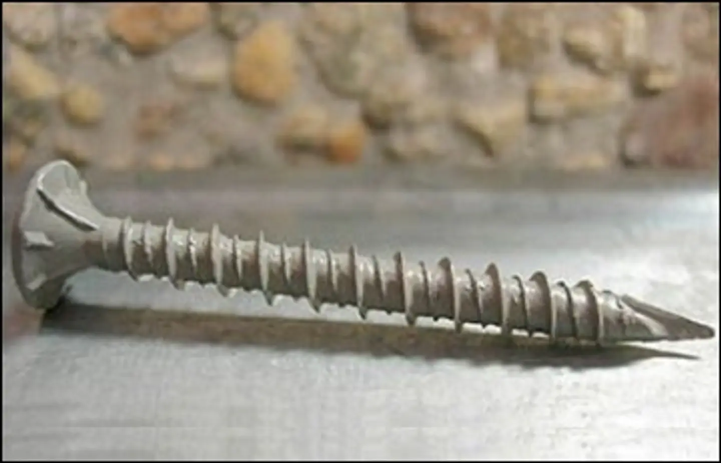 Tornillo Avellanante Fibrocemento / Internit Punta Espada #10 x 1 1/4