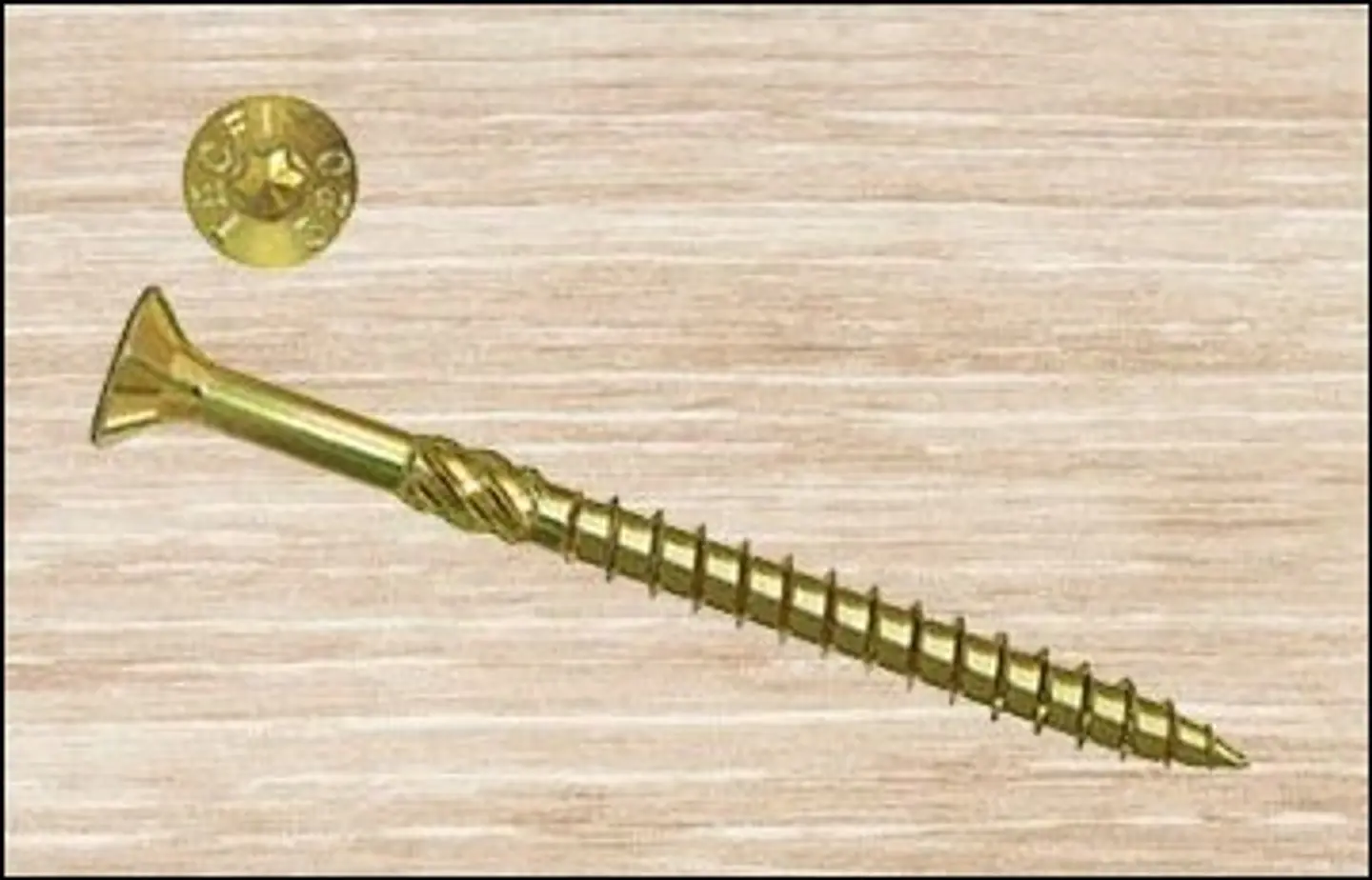 Tornillo Madera Ranura Torx con Fresa y Rosca Especial 5.0 x 40/25 Mamut · Caja de 200 un. 4