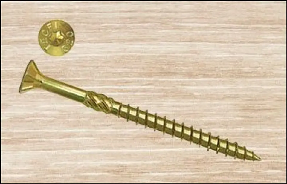 Tornillo Madera Ranura Torx con Fresa y Rosca Especial 5.0 x 40/25 Mamut · Caja de 200 un. 4