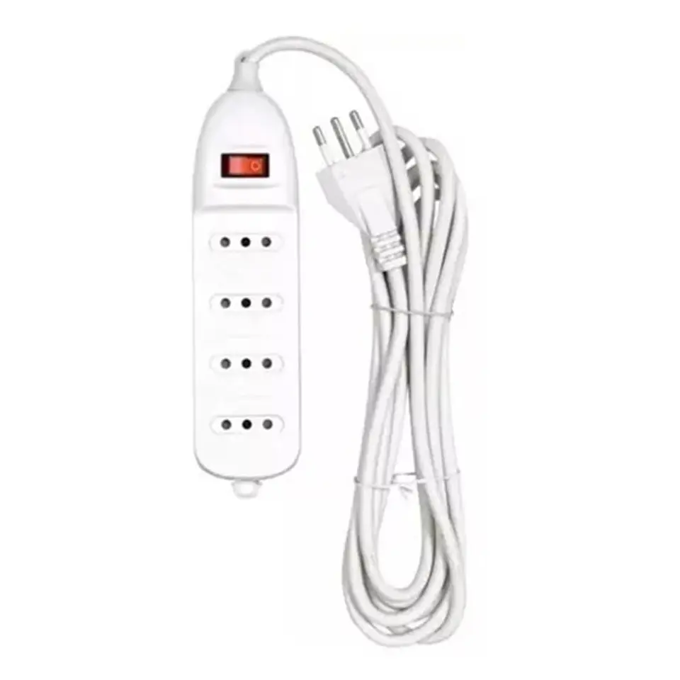 Alargador de 4 Tomas C/interruptor 5M Stanford 1
