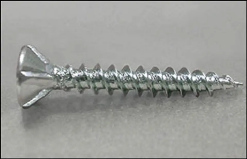 Tornillo Avellanante para Fibrocemento / Internit Punta Fina #6 x 1