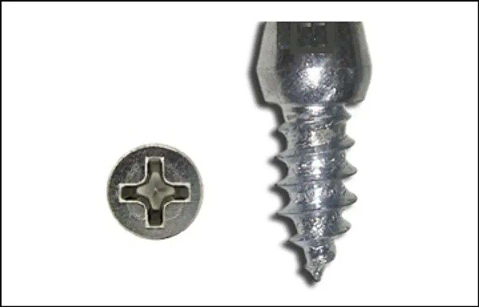 Roscalata Cabeza Barril Ranura Phillips #8 x 3/8