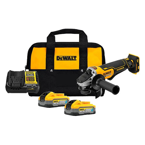 DeWalt DCG413H2-B2 Esmeril Angular 4-1/2" 20V XR Brushless Powerstack