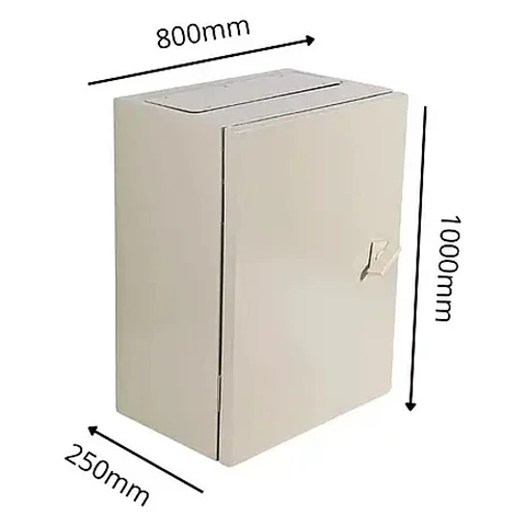 Stanford Gabinete Metálico IP66 2 Puertas 1000x800x250mm