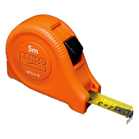 Bahco Cinta Métrica / Flexómetro 8m x 25mm MTG-8-25-E (Métrico + Imperial)