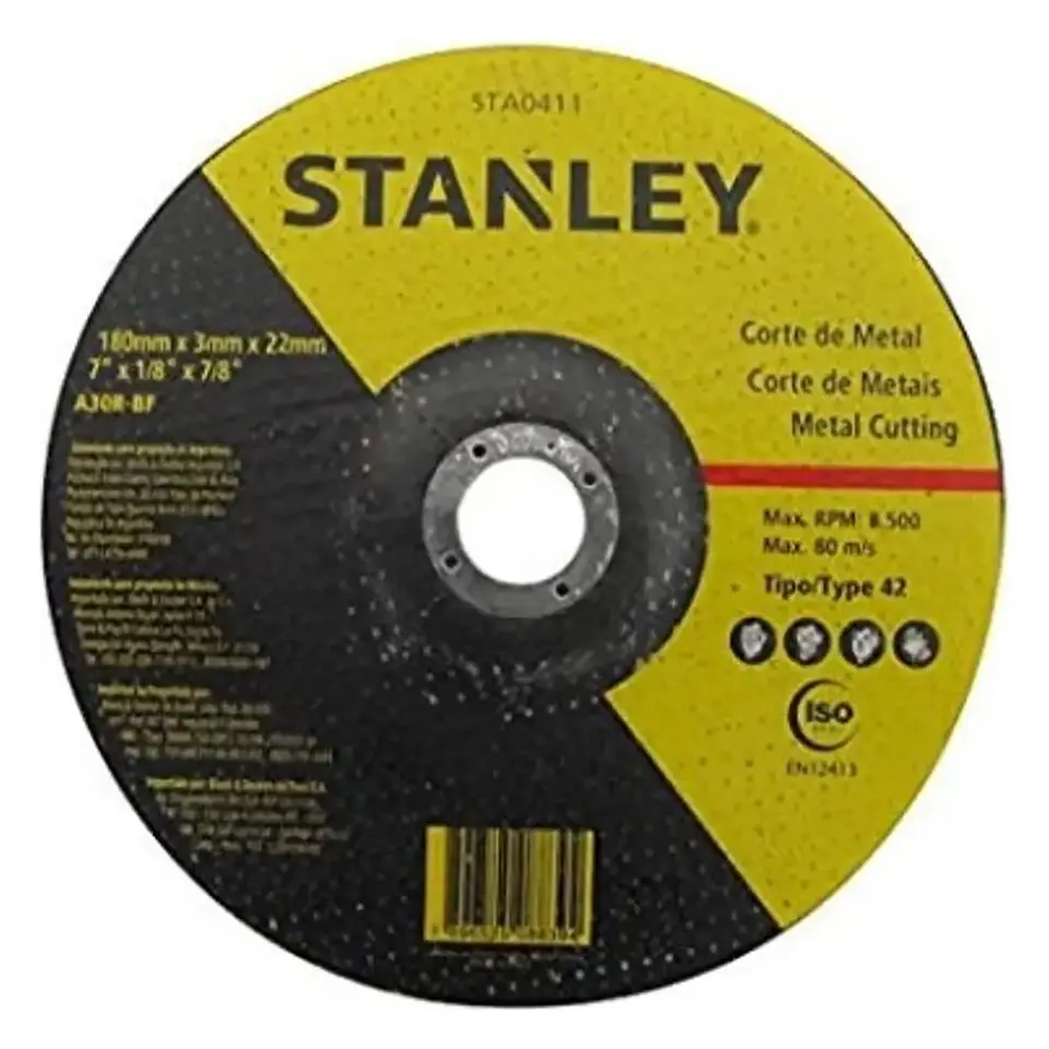 Stanley Disco de Corte Metal 7